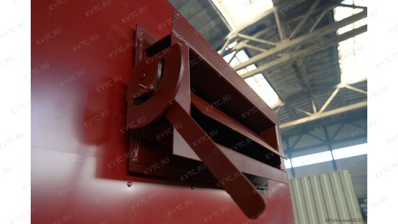 Котел КВр 0.75 с шибером газохода